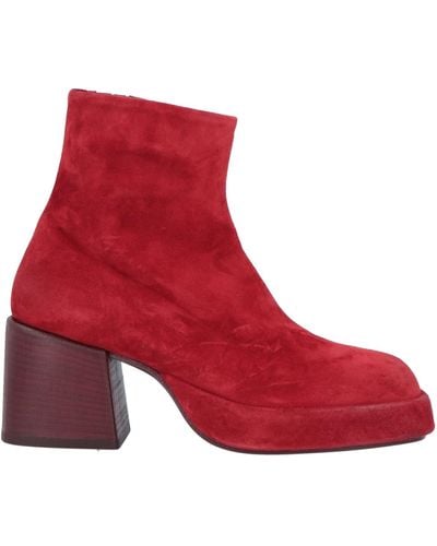 Marsèll Ankle Boots - Red