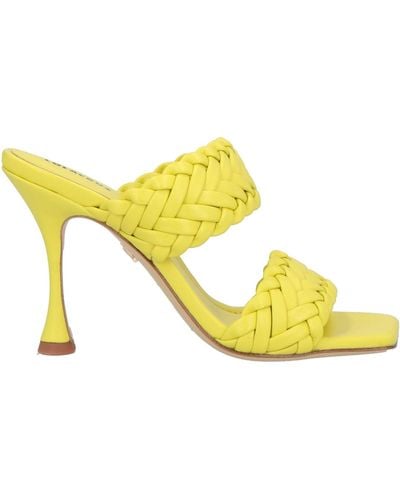 Lola Cruz Sandals - Yellow