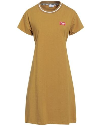 Fila Mini Dress - Yellow