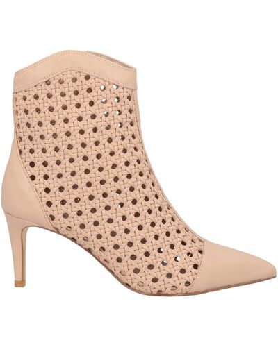 Marella Ankle Boots - Natural