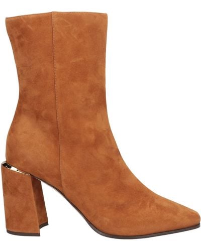 Jimmy Choo Ankle Boots Leather - Brown