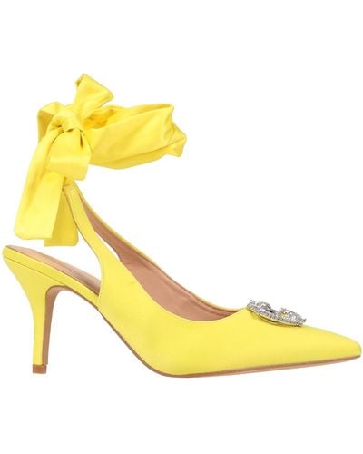 Gaelle Paris Court Shoes - Yellow