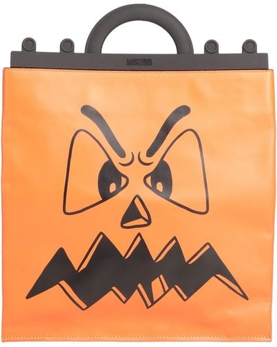 Orange Moschino Tote bags for Women | Lyst