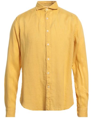Tintoria Mattei 954 Camisa - Amarillo