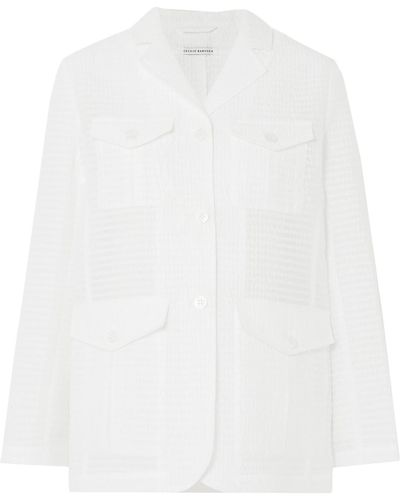 Cecilie Bahnsen Suit Jacket - White