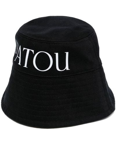 Patou Cappello Bucket Con Stampa - Nero