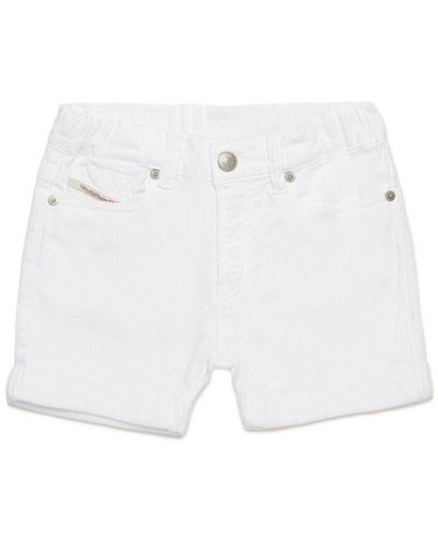 DIESEL Shorts Jeans - Bianco