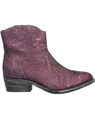 Nira Rubens Ankle Boots - Purple
