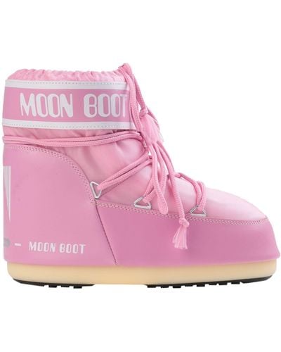 Moon Boot Ankle Boots - Pink