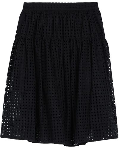 Bohelle Midi Skirt Cotton - Black