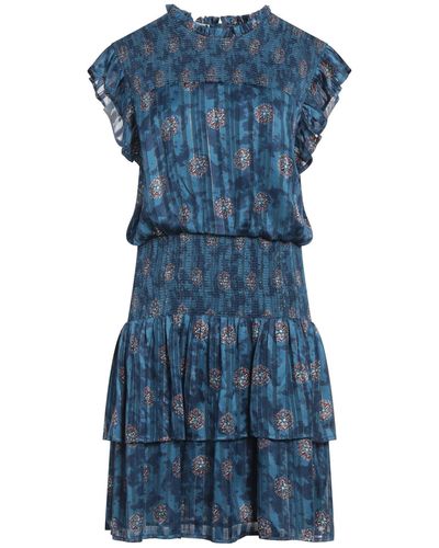 Maison Scotch Mini Dress Recycled Polyester - Blue