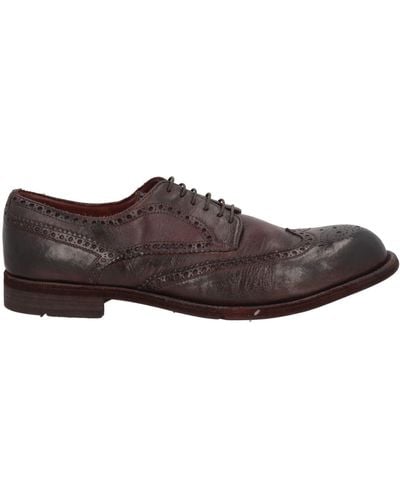 Eleventy Lace-up Shoes - Brown