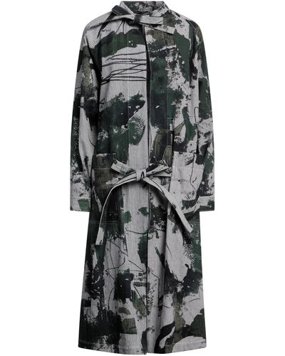 Y's Yohji Yamamoto Overcoat & Trench Coat - Grey