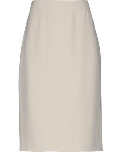 Boutique Moschino Midi Skirt - Natural