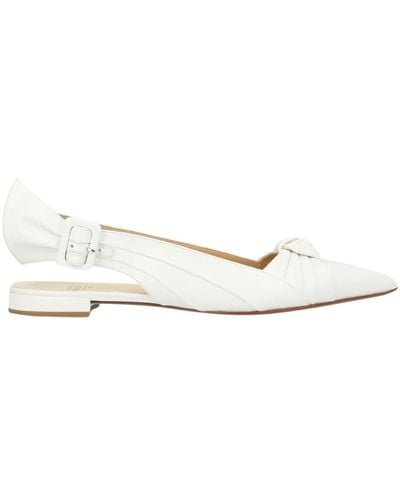Francesco Russo Ballet Flats - White