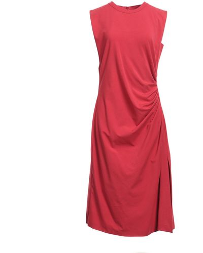 Brunello Cucinelli Midi Dress - Red