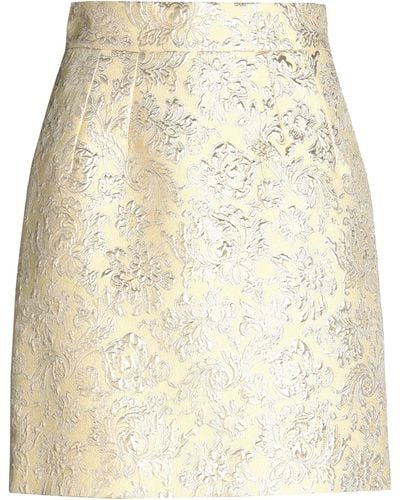 Dolce & Gabbana Mini Skirt - Natural