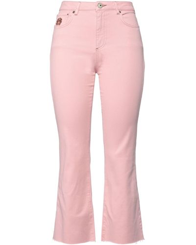 Maliparmi Denim Trousers - Pink