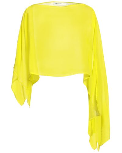 SIMONA CORSELLINI Poncho - Amarillo