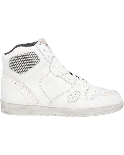 Ales Grey Sneakers - White