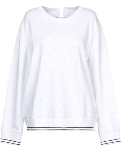 Blugirl Blumarine Sweat-shirt - Blanc