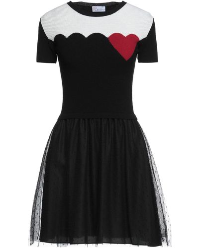 RED Valentino Short Dress - Black
