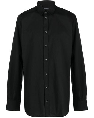 Dolce & Gabbana Camisa de manga larga - Negro