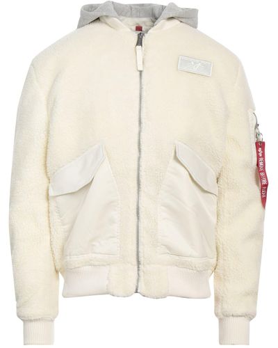 Alpha Industries Shearling & Teddy - Natural