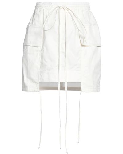ANDREADAMO Mini Skirt - White