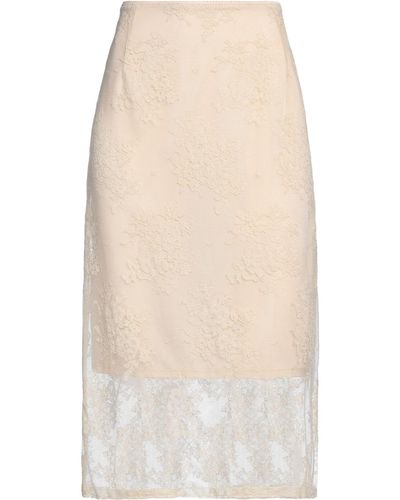 N°21 Midi Skirt Polyamide, Cotton, Elastane, Viscose, Polyester - White