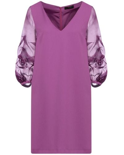 Hanita Mini Dress - Purple
