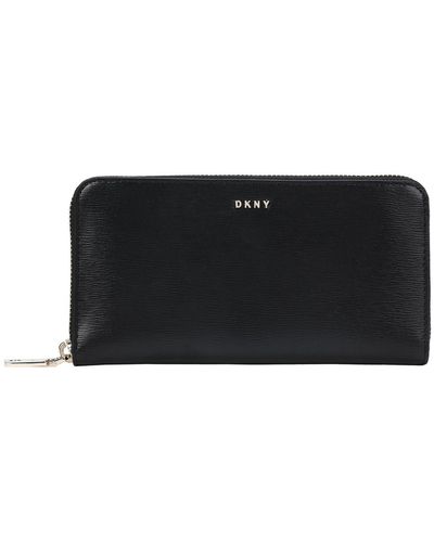 DKNY Bryant New Zip Aroun Blk/Gold - Schwarz