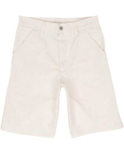 Carhartt Shorts E Bermuda - Bianco