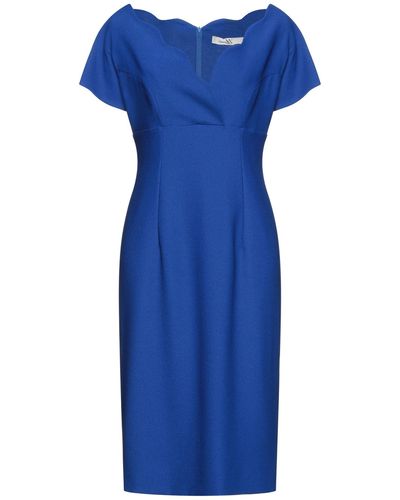 X's Milano Midi Dress - Blue