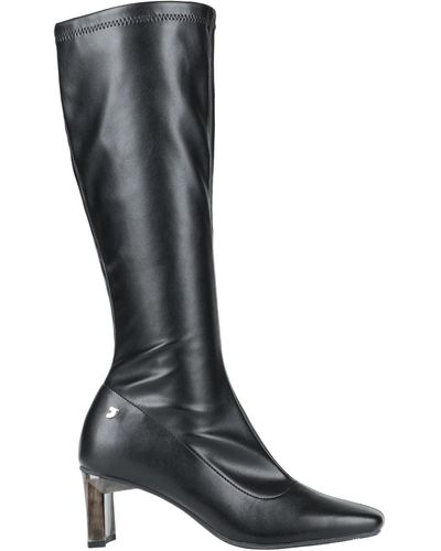 Gioseppo Knee Boots - Black