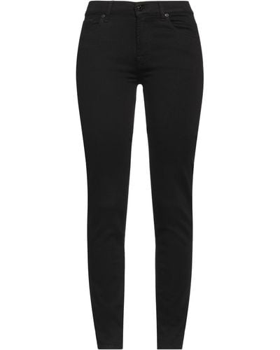7 For All Mankind Trouser - Black