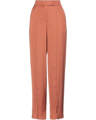 SIMONA CORSELLINI Trousers - Orange
