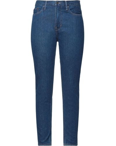 Calvin Klein Denim Trousers - Blue