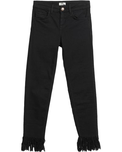 Rebel Queen Cropped Trousers - Black