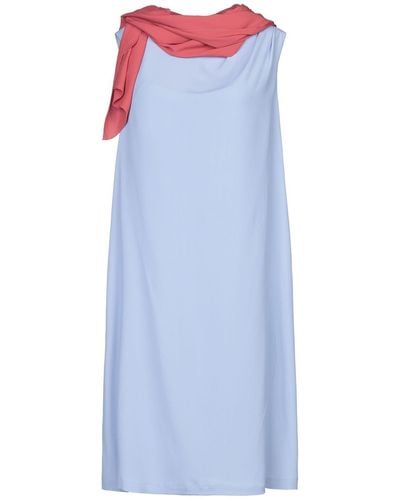 L'Autre Chose Mini Dress - Blue