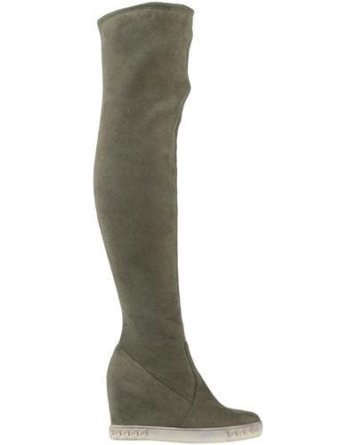 Casadei Knee Boots - Green