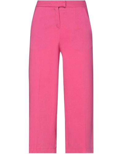 Philipp Plein Cropped Pants - Pink