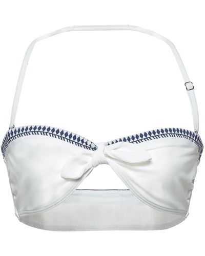 lemlem Bikini Top - White