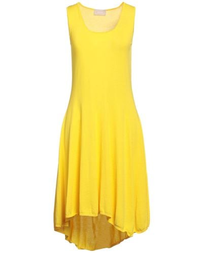 Drumohr Midi Dress - Yellow
