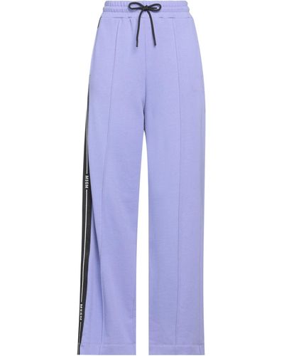 MSGM Trousers - Purple