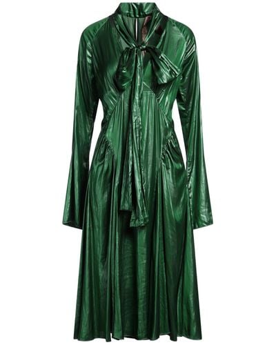 N°21 Midi Dress Polyester - Green