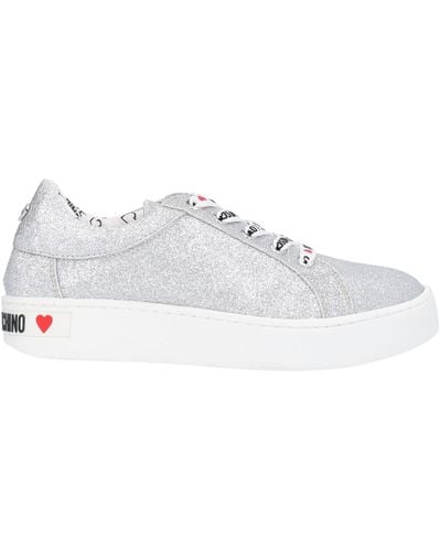 Love Moschino Sneakers - Metálico