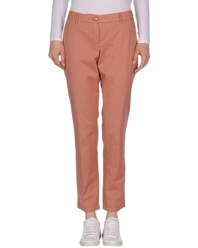 Siviglia Pastel Pants Cotton, Elastane - Pink