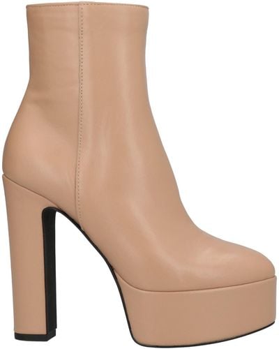 Divine Follie Ankle Boots - Natural