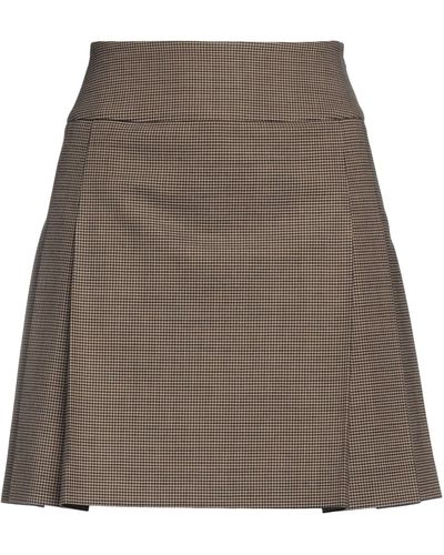 Boutique Moschino Mini Skirt - Brown